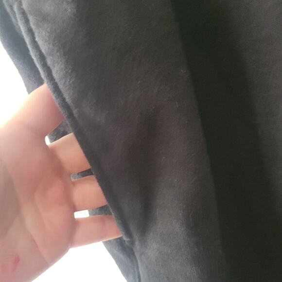 XL Champion black jogger sweatpants, thick knit with pockets - Picture 3 of 5